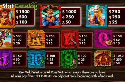 Скрин4. Reel Wild West слот