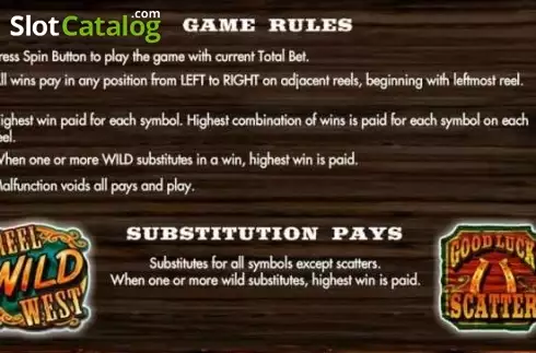 Скрин6. Reel Wild West слот