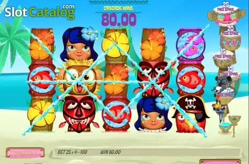 Скрин3. Tiki Totems слот