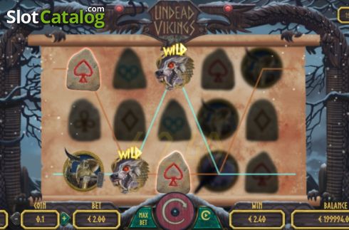 Скрин4. Undead Vikings слот