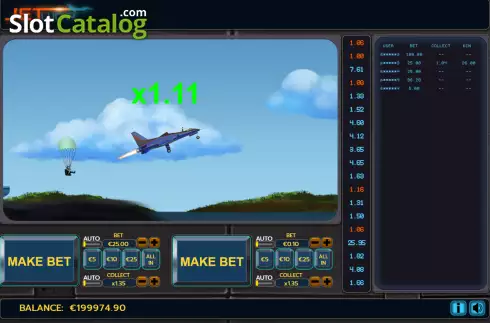 Скрин4. Jet Lucky слот