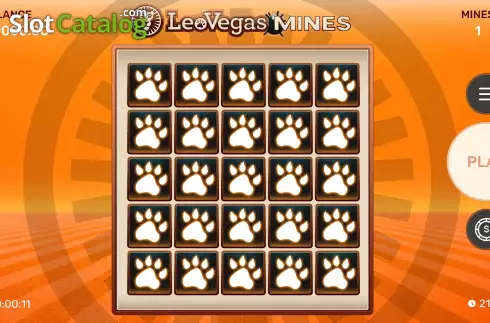 Скрин2. LeoVegas Mines слот