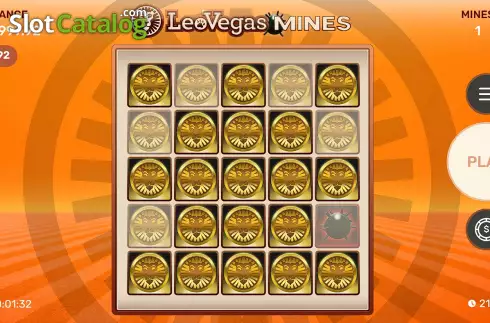 Скрин5. LeoVegas Mines слот