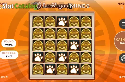 Скрин6. LeoVegas Mines слот