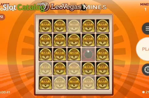 Скрин7. LeoVegas Mines слот