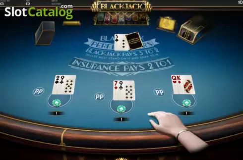 Скрин4. BlackJack MH Perfect Pairs слот