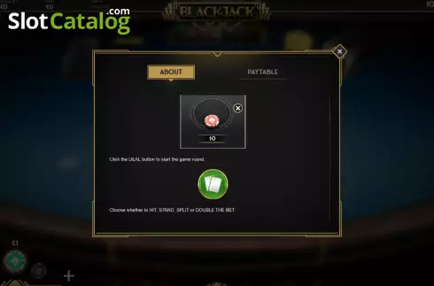 Скрин8. BlackJack MH Perfect Pairs слот
