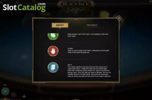 Скрин9. BlackJack MH Perfect Pairs слот