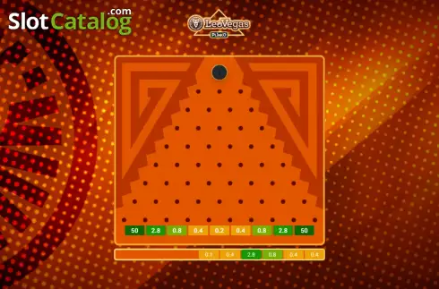 Скрин2. LeoVegas Plinko слот