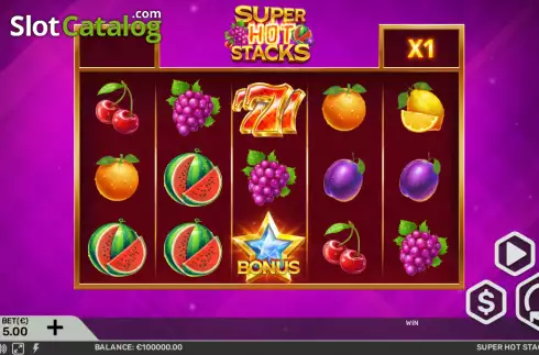 Скрин2. Super Hot Stacks слот