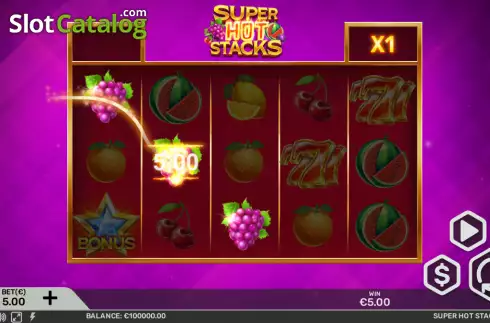 Скрин3. Super Hot Stacks слот