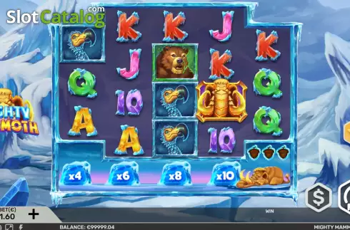 Скрин3. Mighty Mammoth слот