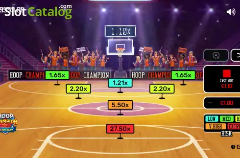 Скрин3. Hoop Champion слот