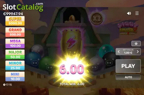 Скрин3. Piggy Smash 2 слот