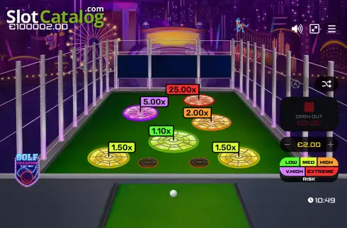 Скрин2. Golf Champion слот