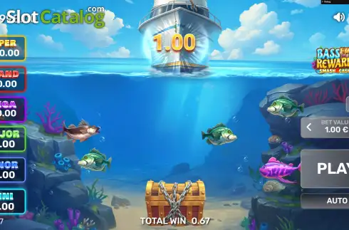 Скрин4. Bass Rewards Smash4Cash слот