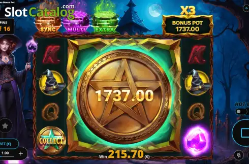 Скрин3. 3 Pots of Potions Bonus Pot слот