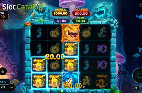 Скрин3. Fins of Fortune слот