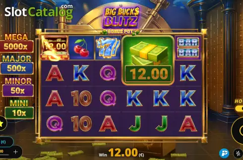 Скрин3. Big Bucks Blitz - Bonus Pot слот