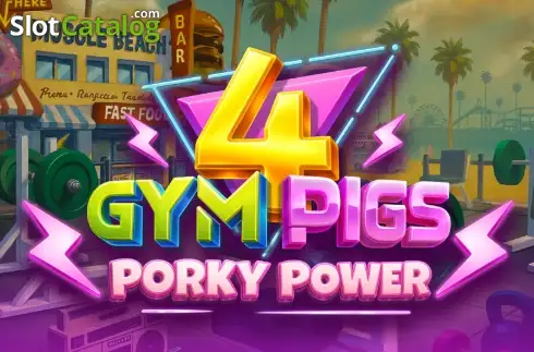 4 Gym Pigs - Porky Power слот
