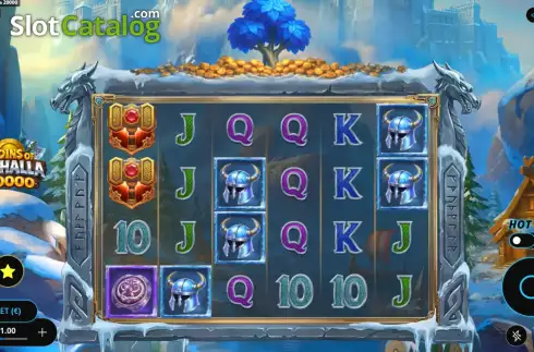 Скрин2. Coins of Valhalla 20,000 слот