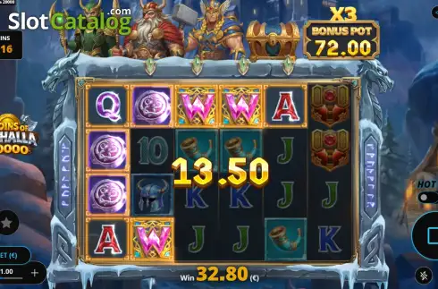 Скрин3. Coins of Valhalla 20,000 слот