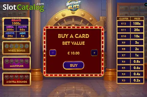 Скрин2. Instant Blitz Super Scratch слот