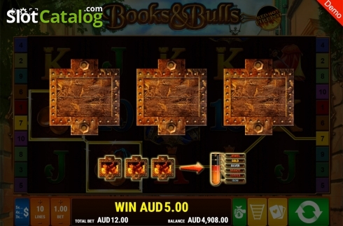 Скрин4. Books & Bulls RHFP слот