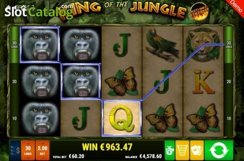 Скрин4. King of the Jungle RHFP слот