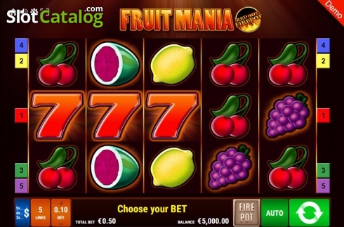 Скрин2. Fruit Mania RHFP слот
