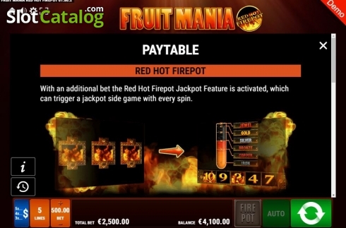 Скрин4. Fruit Mania RHFP слот