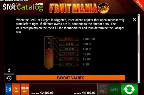 Скрин5. Fruit Mania RHFP слот
