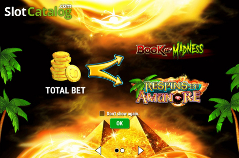 Скрин2. Book Of Madness Roar слот
