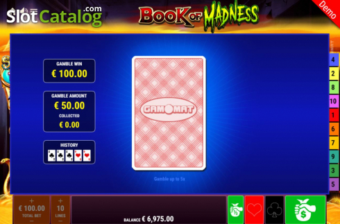 Скрин7. Book Of Madness Roar слот