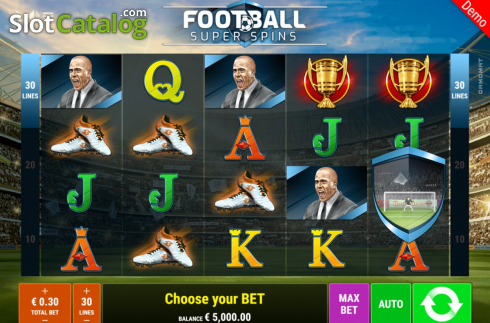 Скрин2. Football Super Spins слот