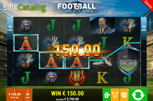 Скрин4. Football Super Spins слот