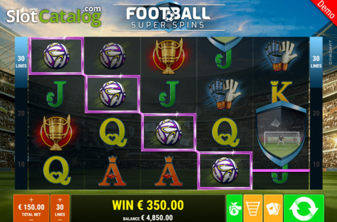 Скрин5. Football Super Spins слот