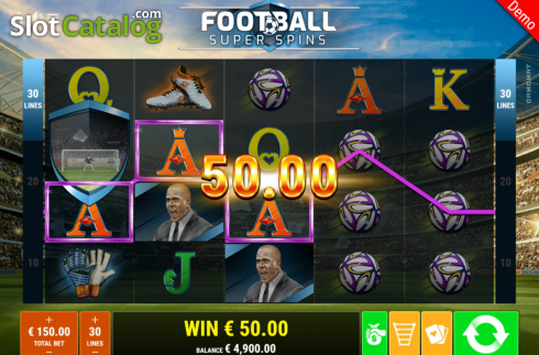 Скрин6. Football Super Spins слот