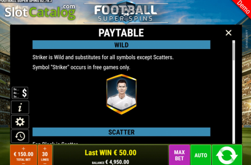 Скрин7. Football Super Spins слот