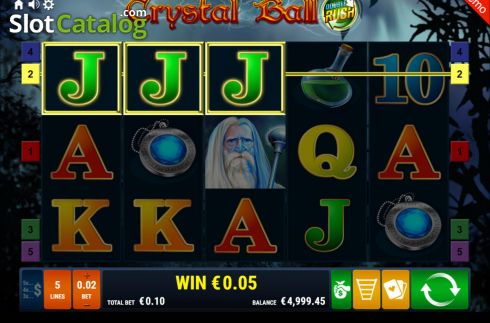 Скрин3. Crystal Ball Double Rush слот