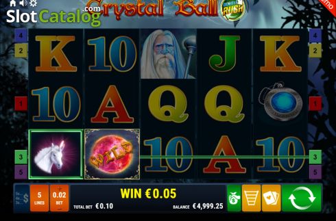 Скрин4. Crystal Ball Double Rush слот