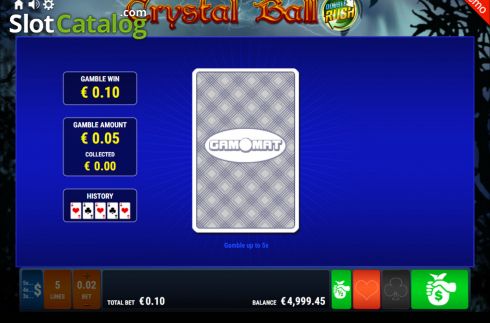 Скрин5. Crystal Ball Double Rush слот