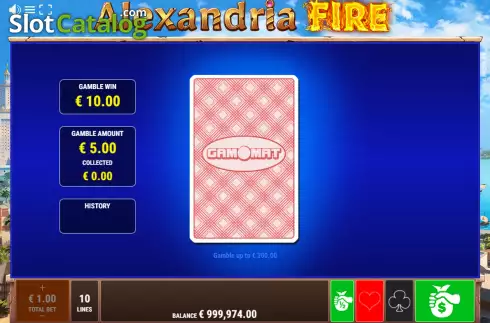 Скрин5. Alexandria Fire слот
