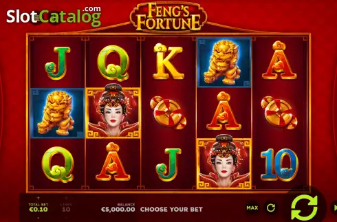 Скрин3. Feng's Fortune слот