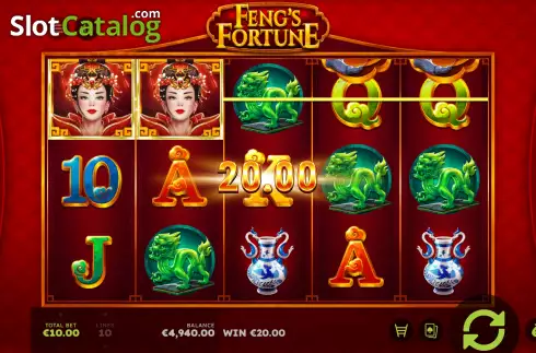 Скрин4. Feng's Fortune слот