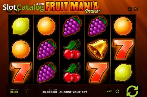 Скрин2. Fruit Mania Deluxe (Gamomat) слот
