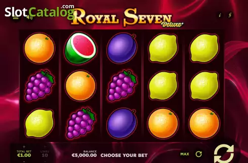 Скрин2. Royal Seven Deluxe слот