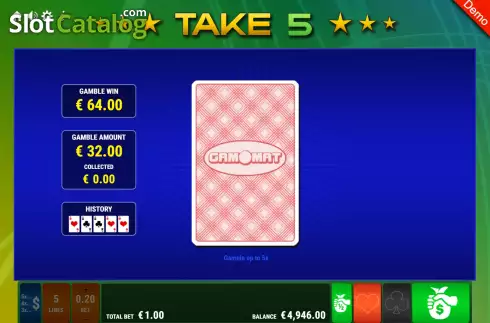 Скрин6. Take 5 слот