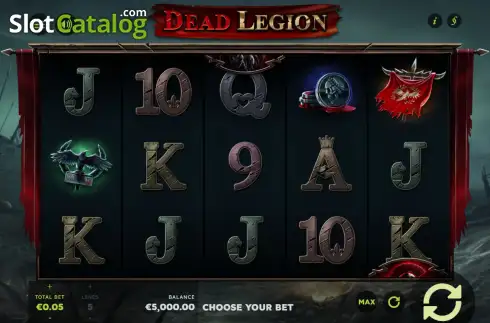 Скрин2. Dead Legion слот
