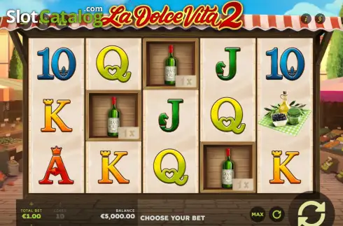 Скрин2. La Dolce Vita 2 слот